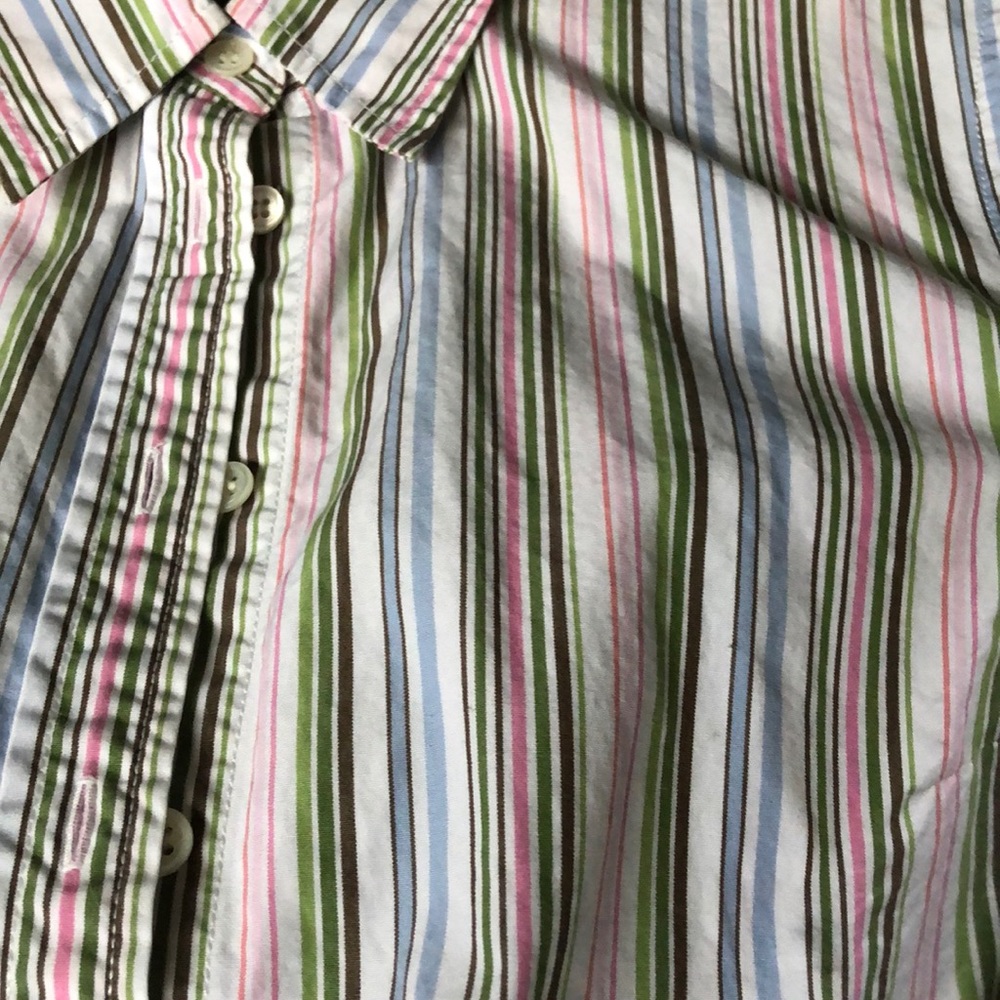 JCrew Striped Button Down - Picture 2 of 5